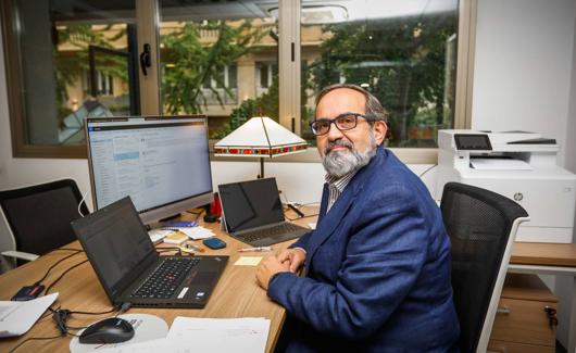 Ibarra, en su despacho en Gran Vía.