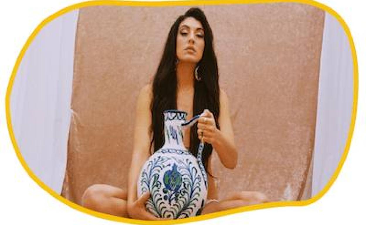 La artista flamenca Queralt LaHoz. 