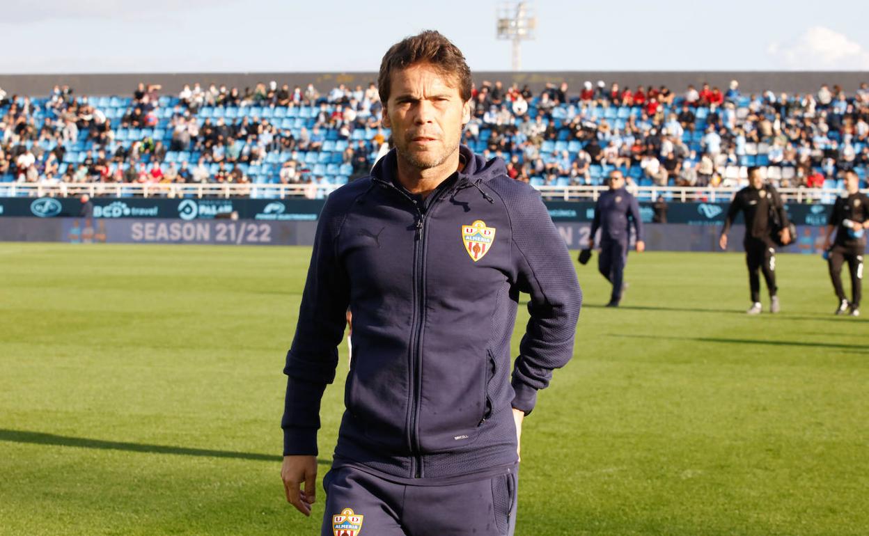 Rubi siguió sumando triunfos como entrenador del Almería.