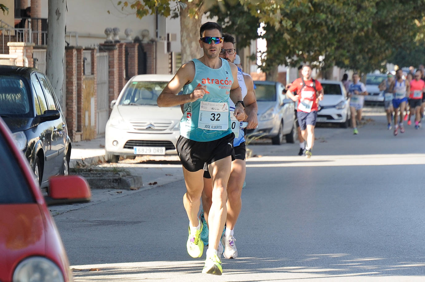 Los corredores, en la salida.