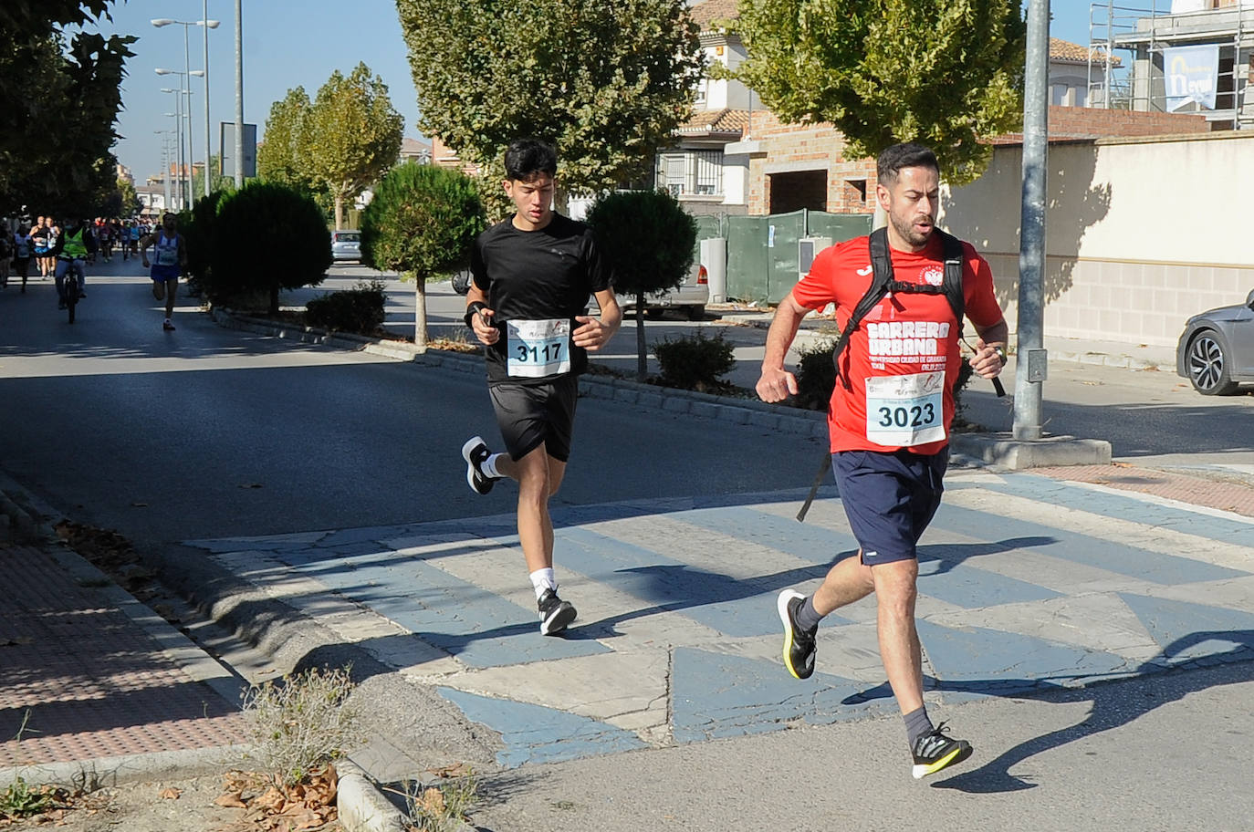Los corredores, en la salida.