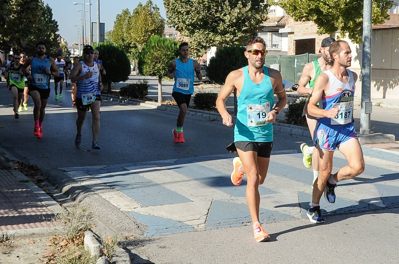 Los corredores, en la salida.