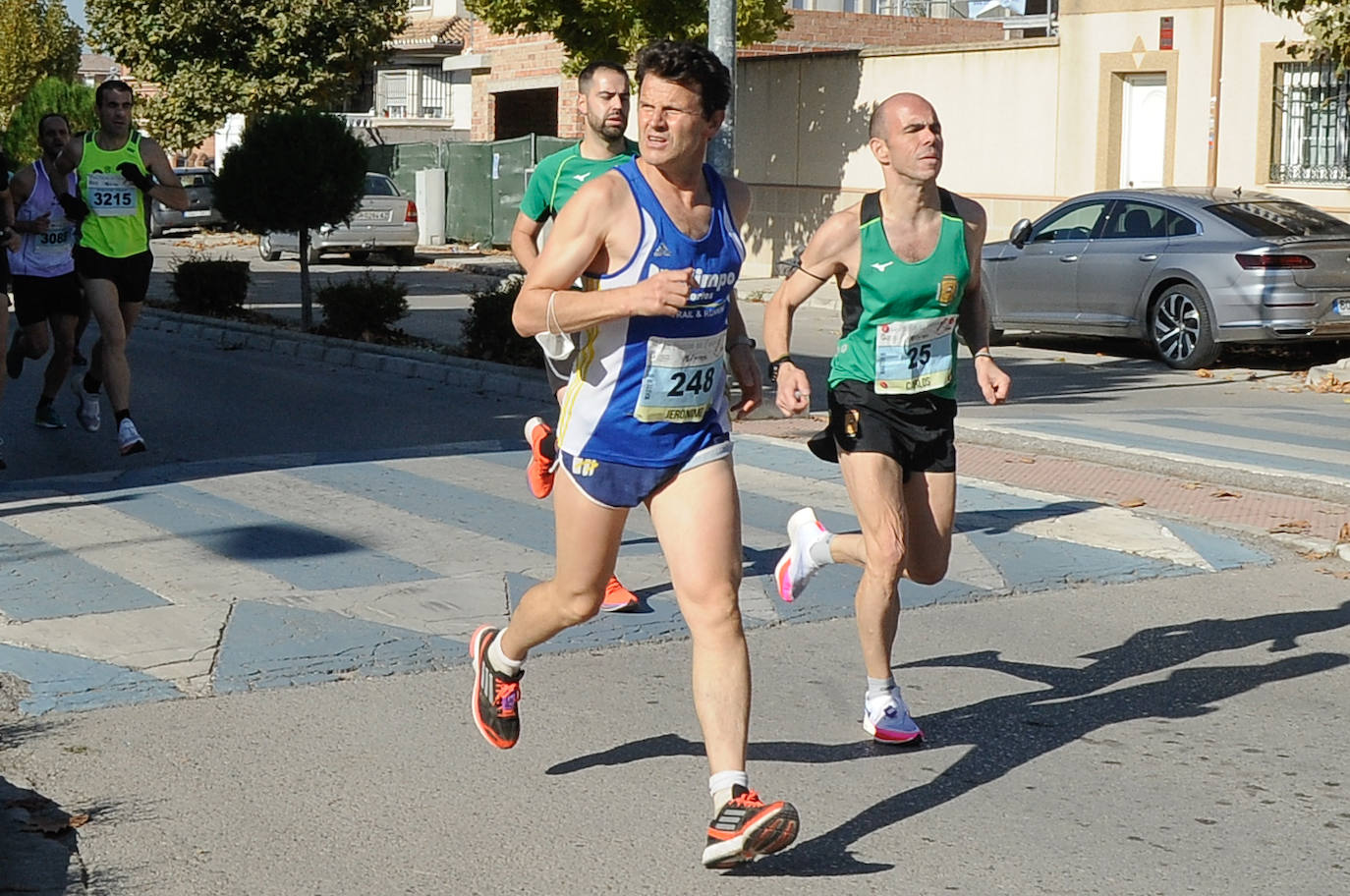 Los corredores, en la salida.