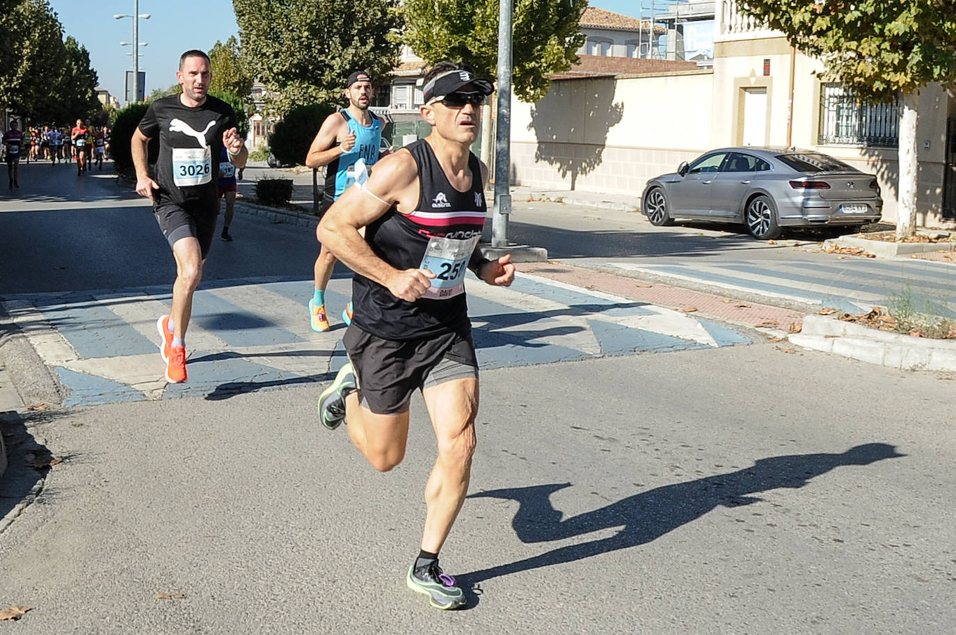 Los corredores, en la salida.