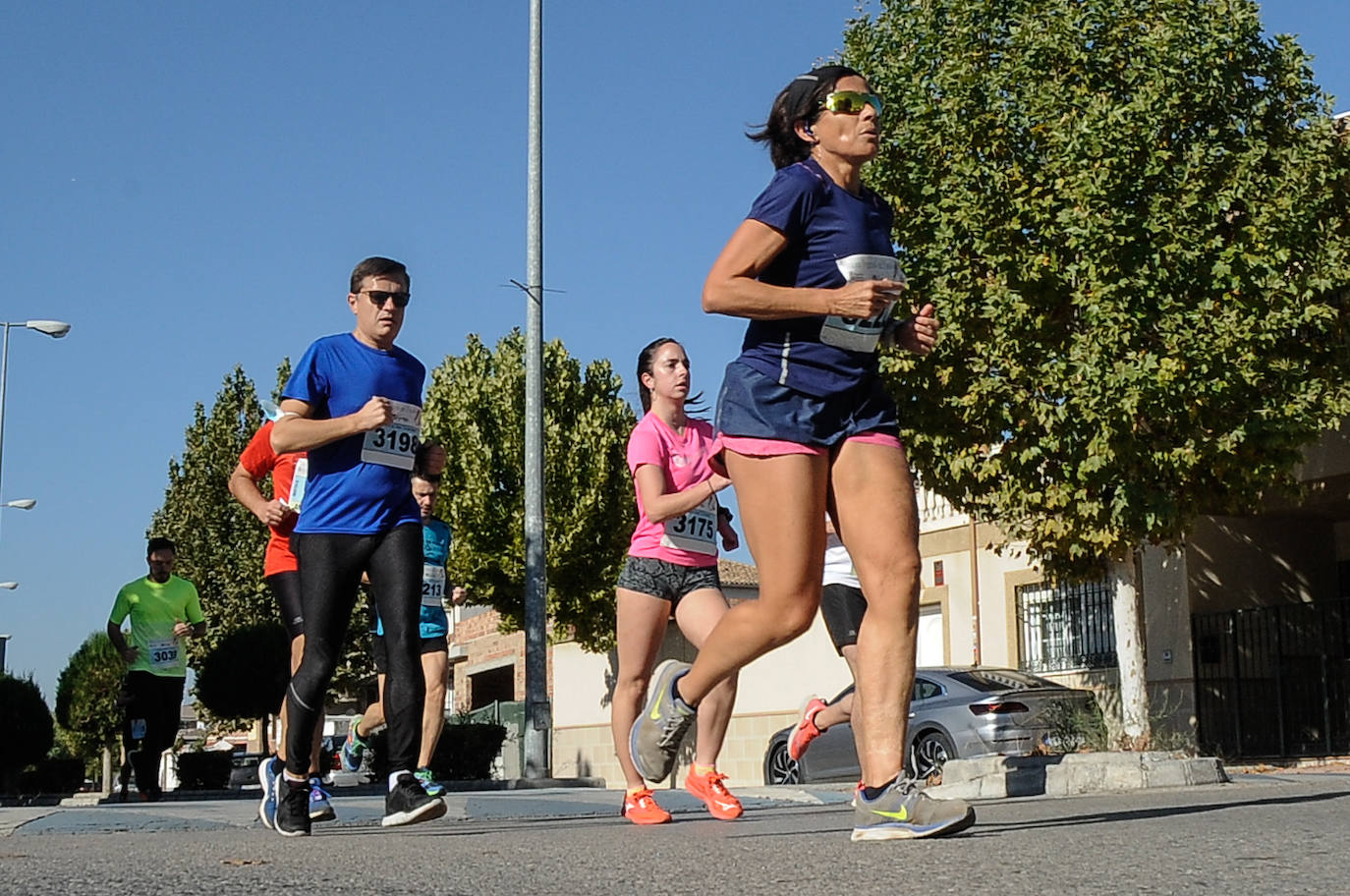 Los corredores, en la salida.