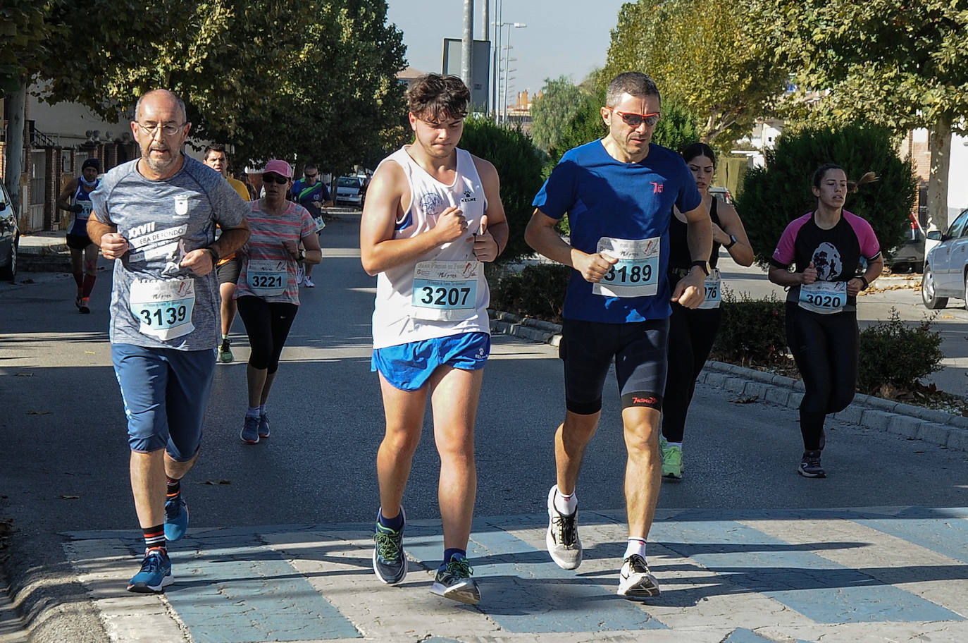 Los corredores, en la salida.
