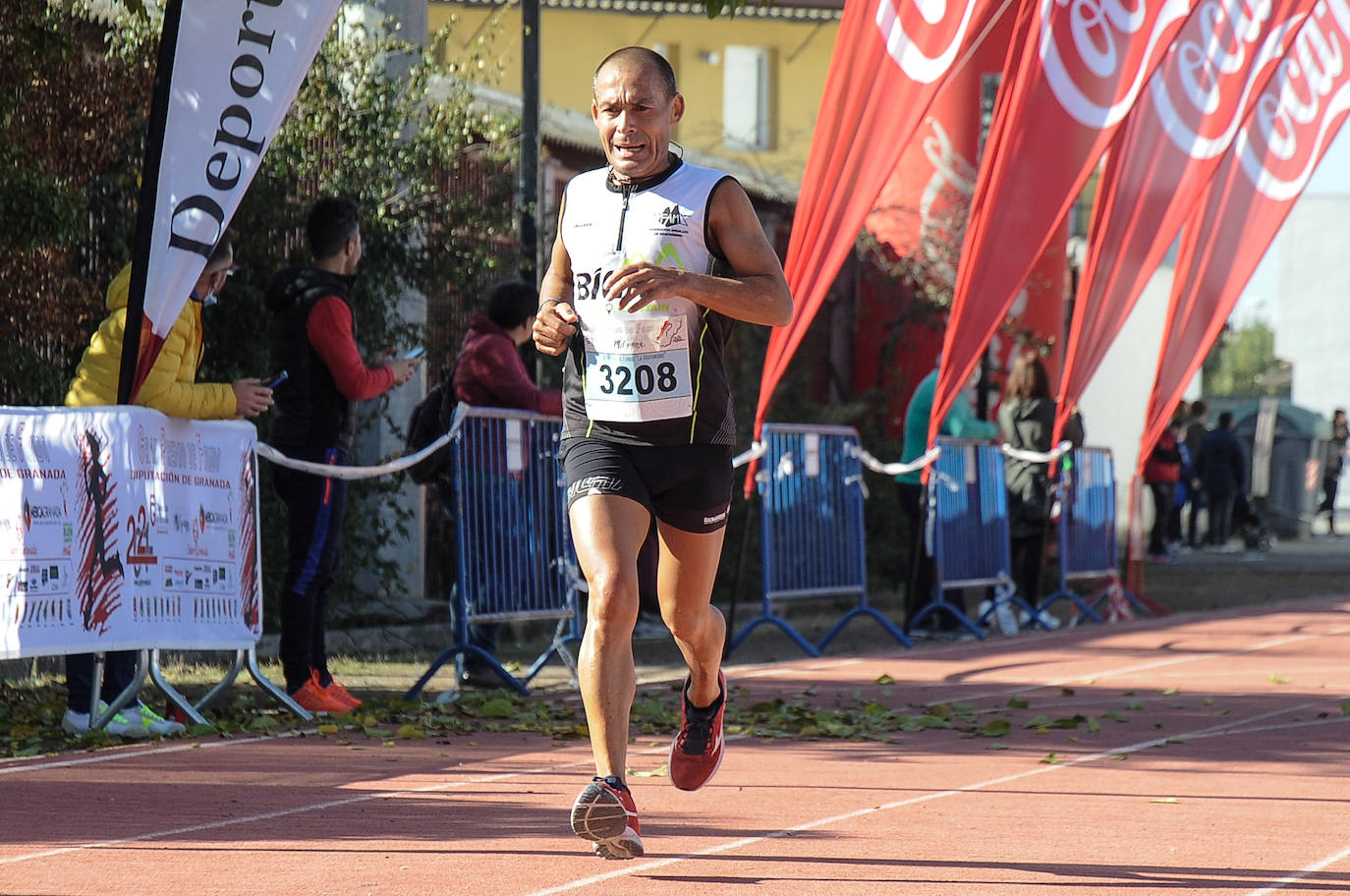 Los corredores, en la salida.