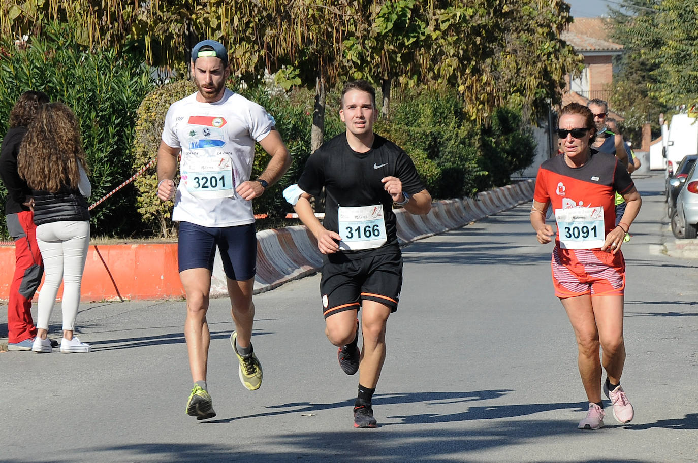 Los corredores, en la salida.