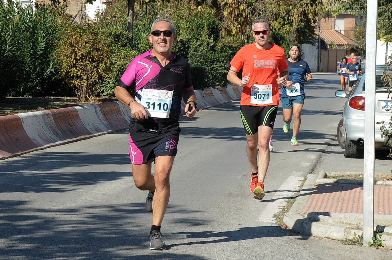 Los corredores, en la salida.