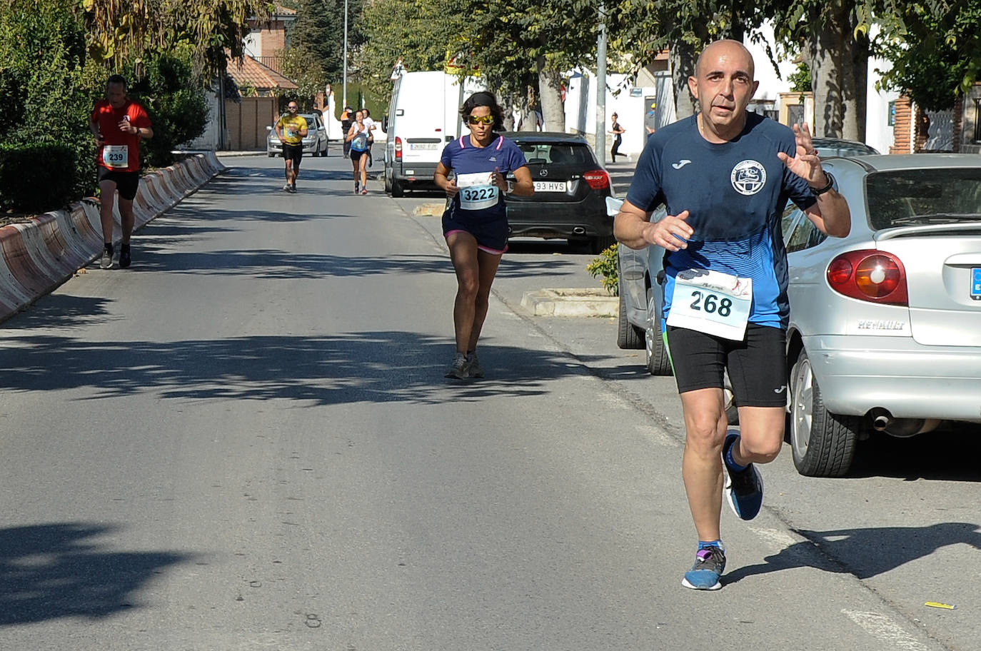 Los corredores, en la salida.