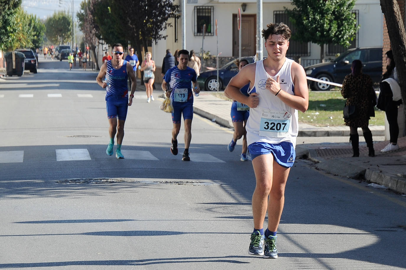 Los corredores, en la salida.