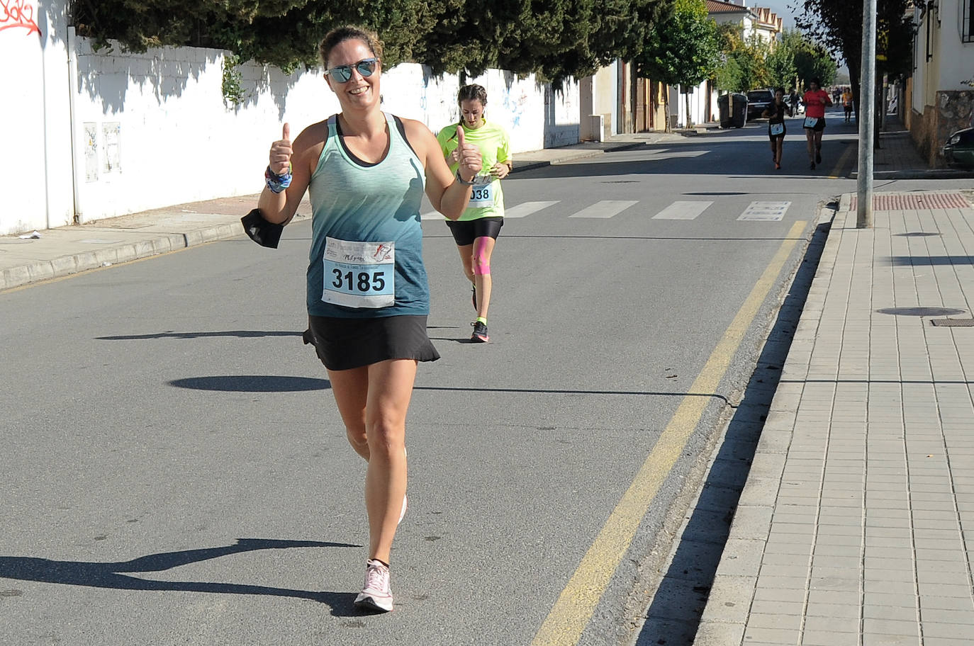 Los corredores, en la salida.