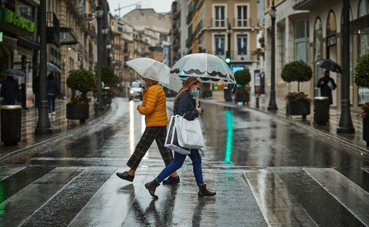 La lluvia volverá a Andalucía. 