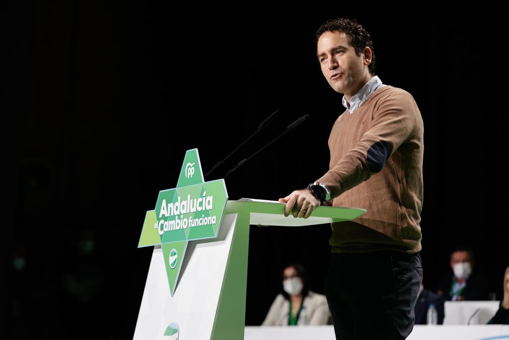 Ambiente en el congreso del PP andaluz en el Palacio de Congresoos