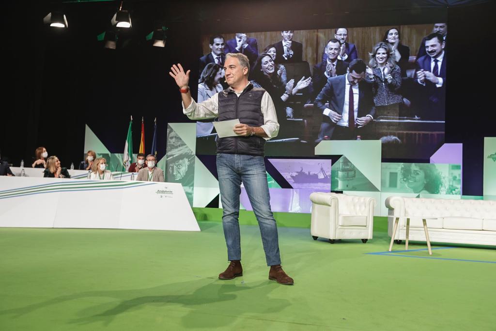 Ambiente en el congreso del PP andaluz en el Palacio de Congresoos