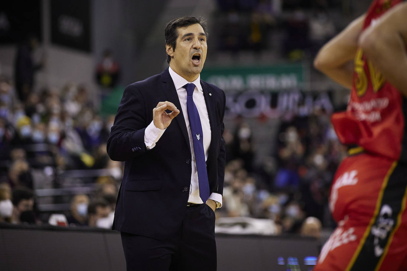 Jugadas del partido entre el Covirán y el Lleida