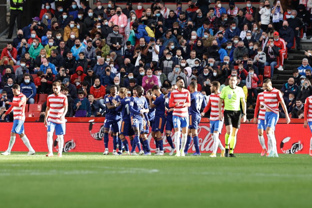 Las imágenes de la victoria del Real Madrid en Los Cármenes