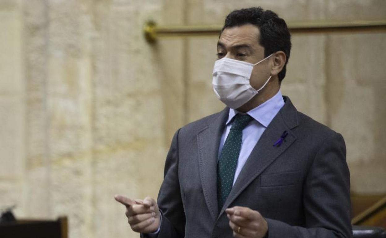 Moreno prevé convocar las elecciones autonómicas entre junio y octubre de 2022