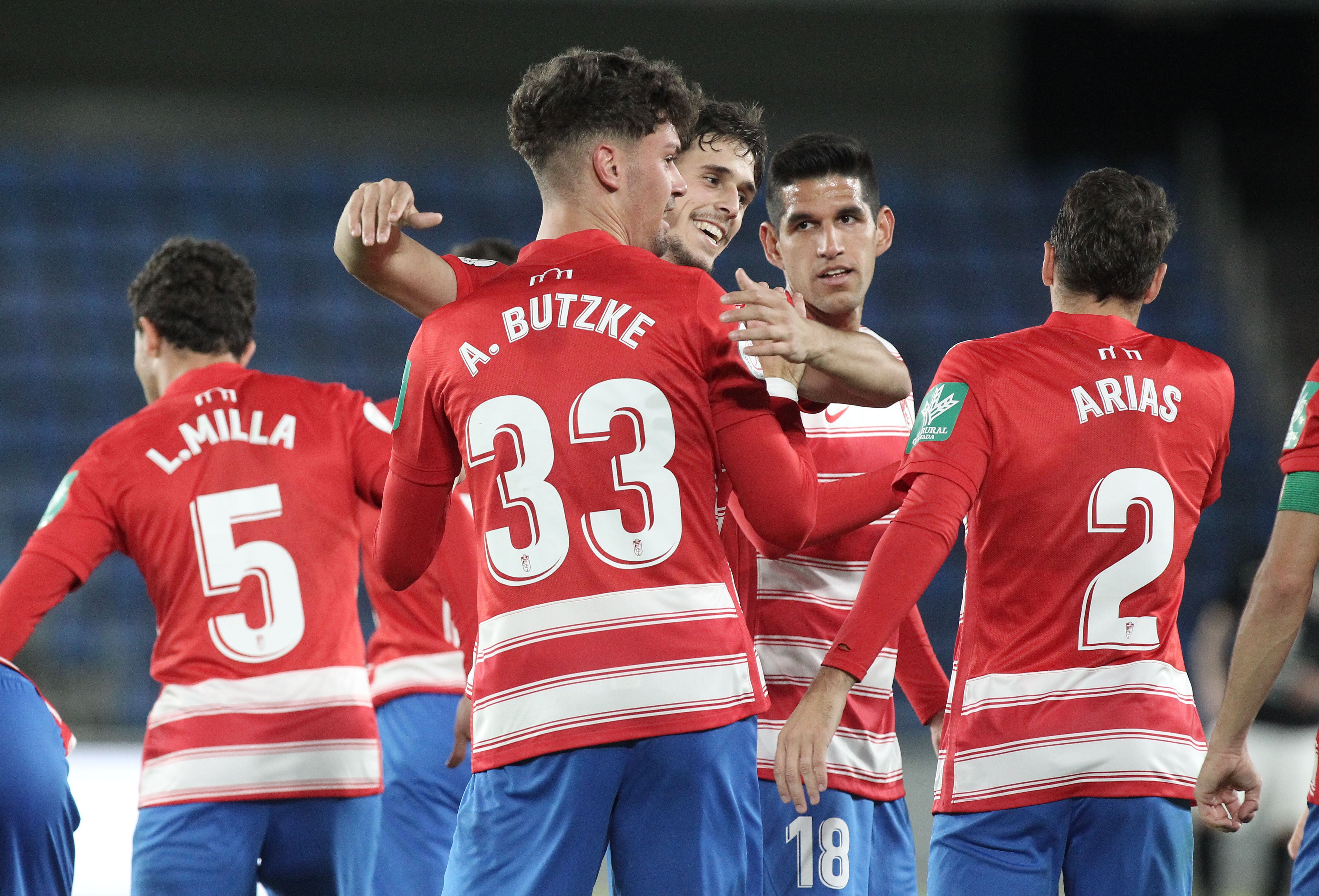 El equipo rojiblanco se enfrentó al Laguna en el Heliodoro para estrenar la temporada de Copa del Rey