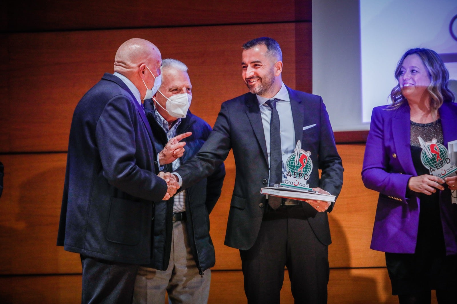 Momentos emotivos, reconomientos y mucha deportividad.