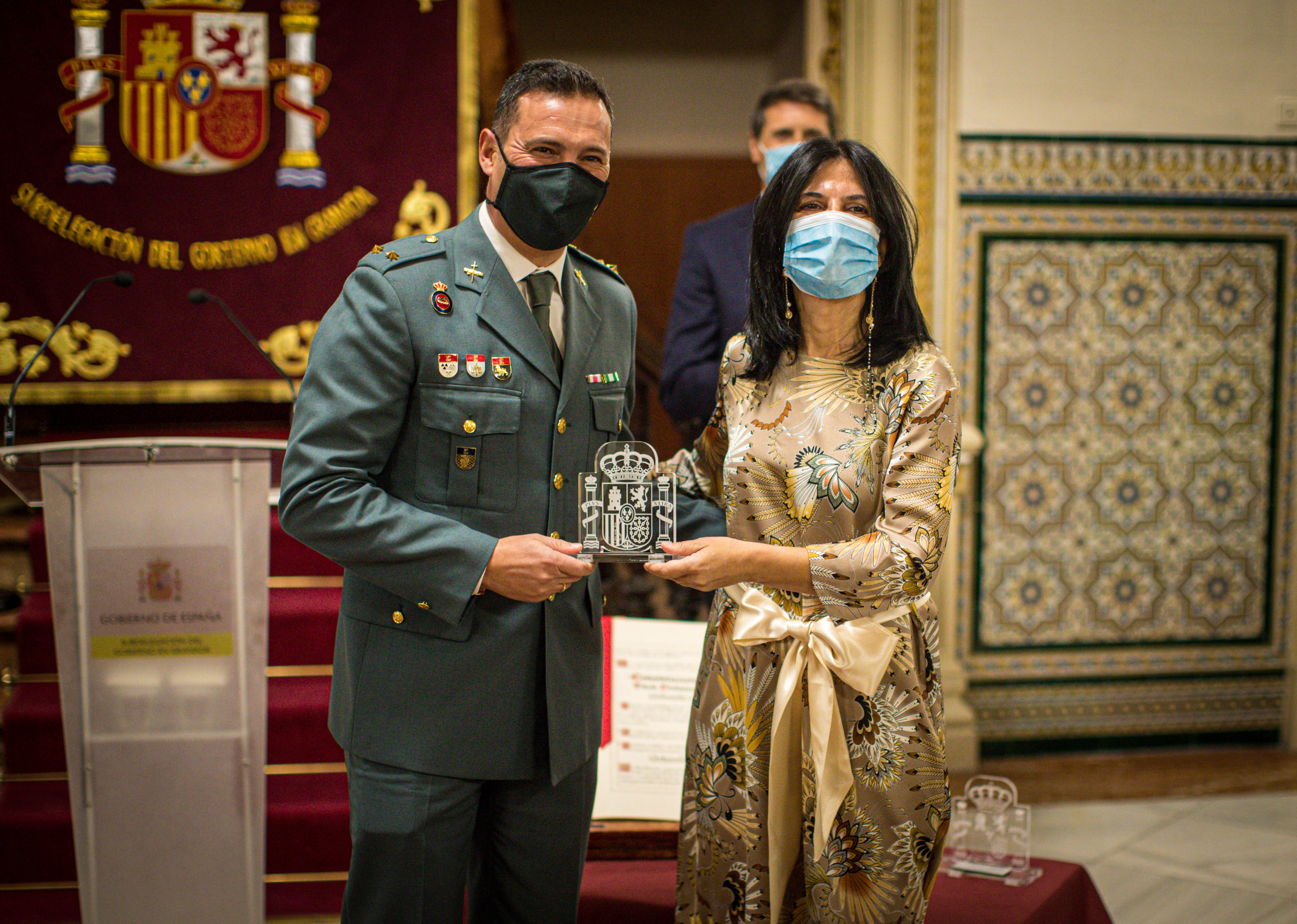 El delegado del Gobierno presidió la entrega de los reconocimientos a personas y entidades destacadas por defender valores constitucionales.