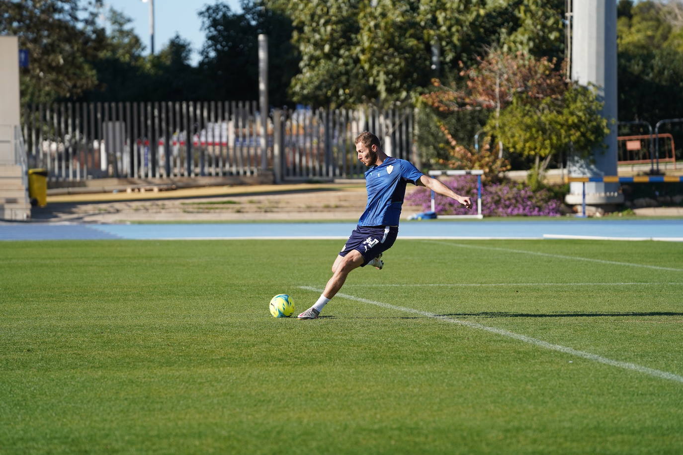 Fotos: Las imágenes del último entrenamiento del Almería