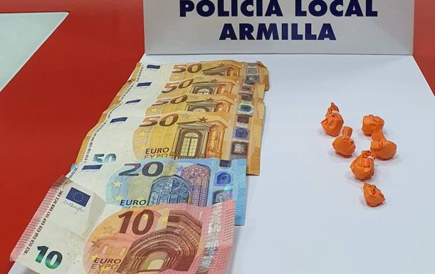 Detenidos en Armilla al ser sorprendidos en un intercambio de cocaína