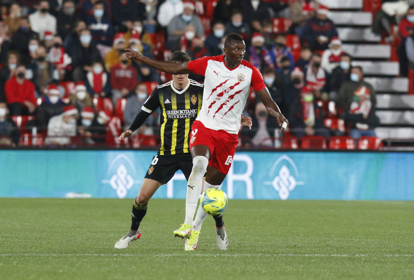 Las mejores imágenes del Almería-Zaragoza