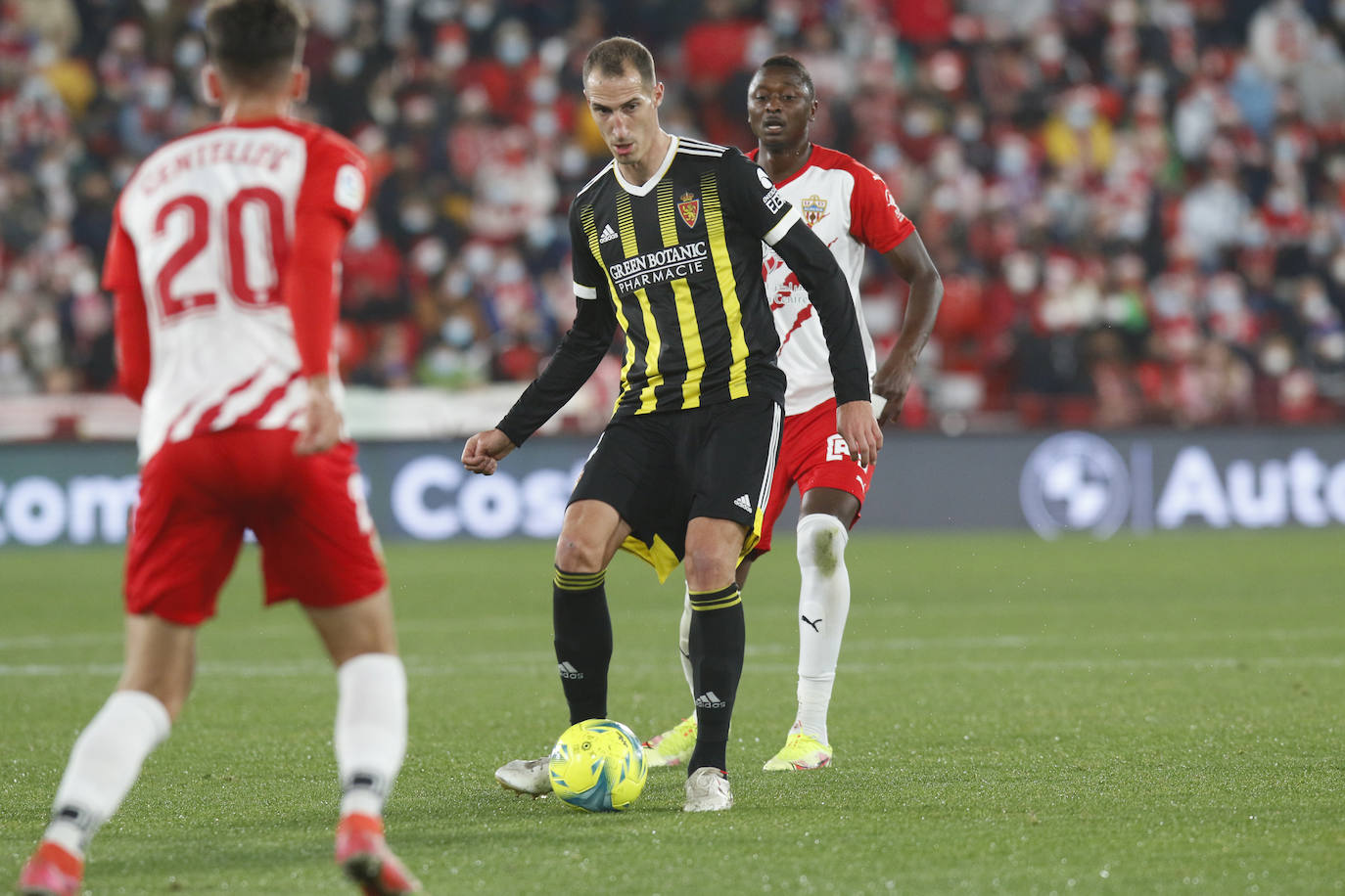 Las mejores imágenes del Almería-Zaragoza