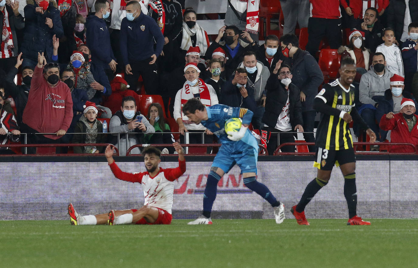 Las mejores imágenes del Almería-Zaragoza