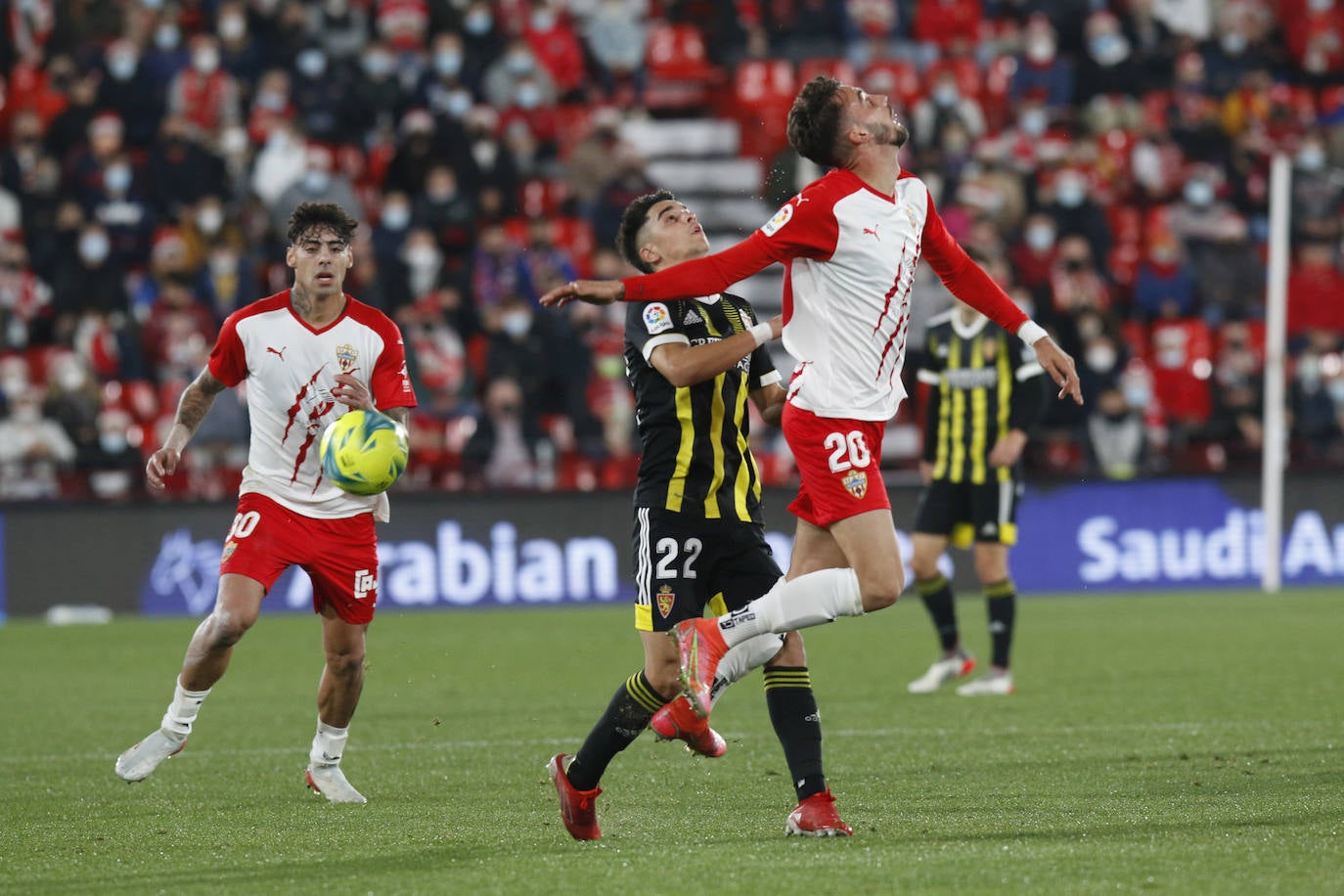 Las mejores imágenes del Almería-Zaragoza