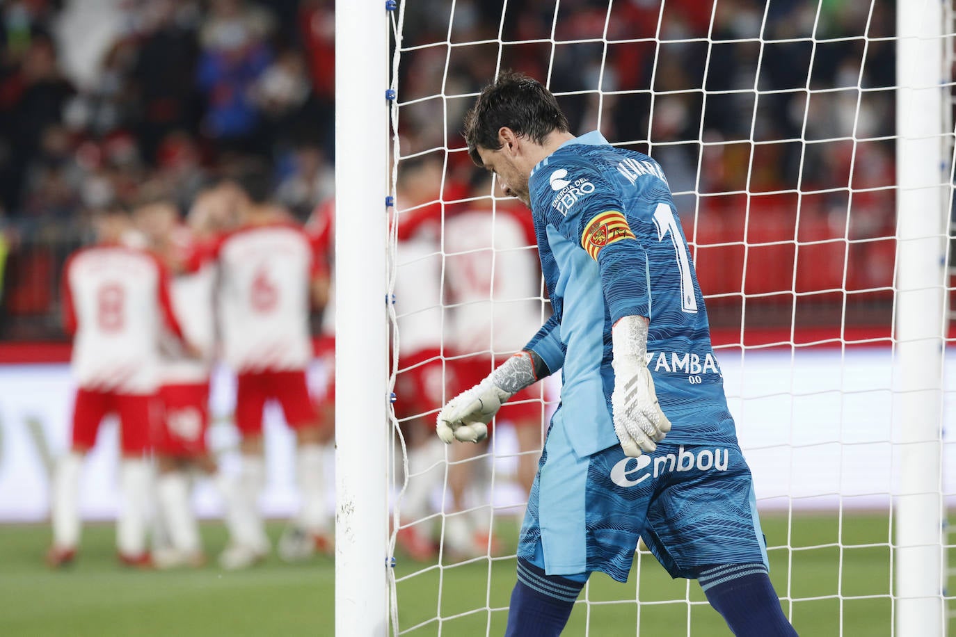 Las mejores imágenes del Almería-Zaragoza