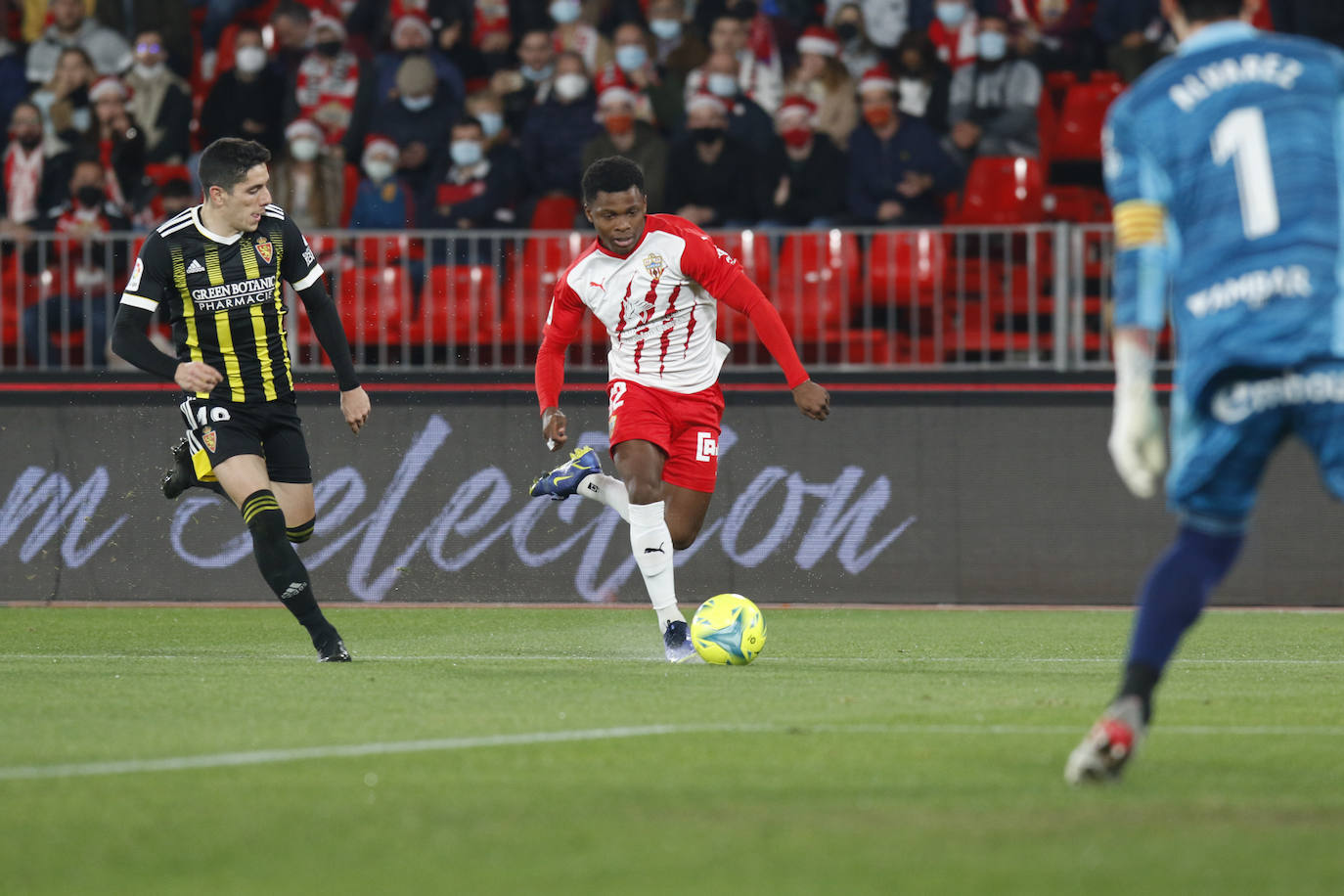 Las mejores imágenes del Almería-Zaragoza