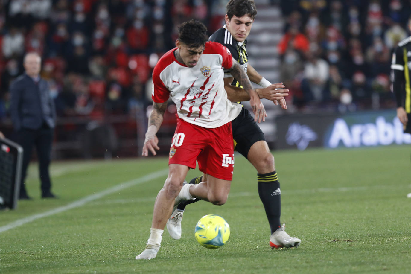 Las mejores imágenes del Almería-Zaragoza