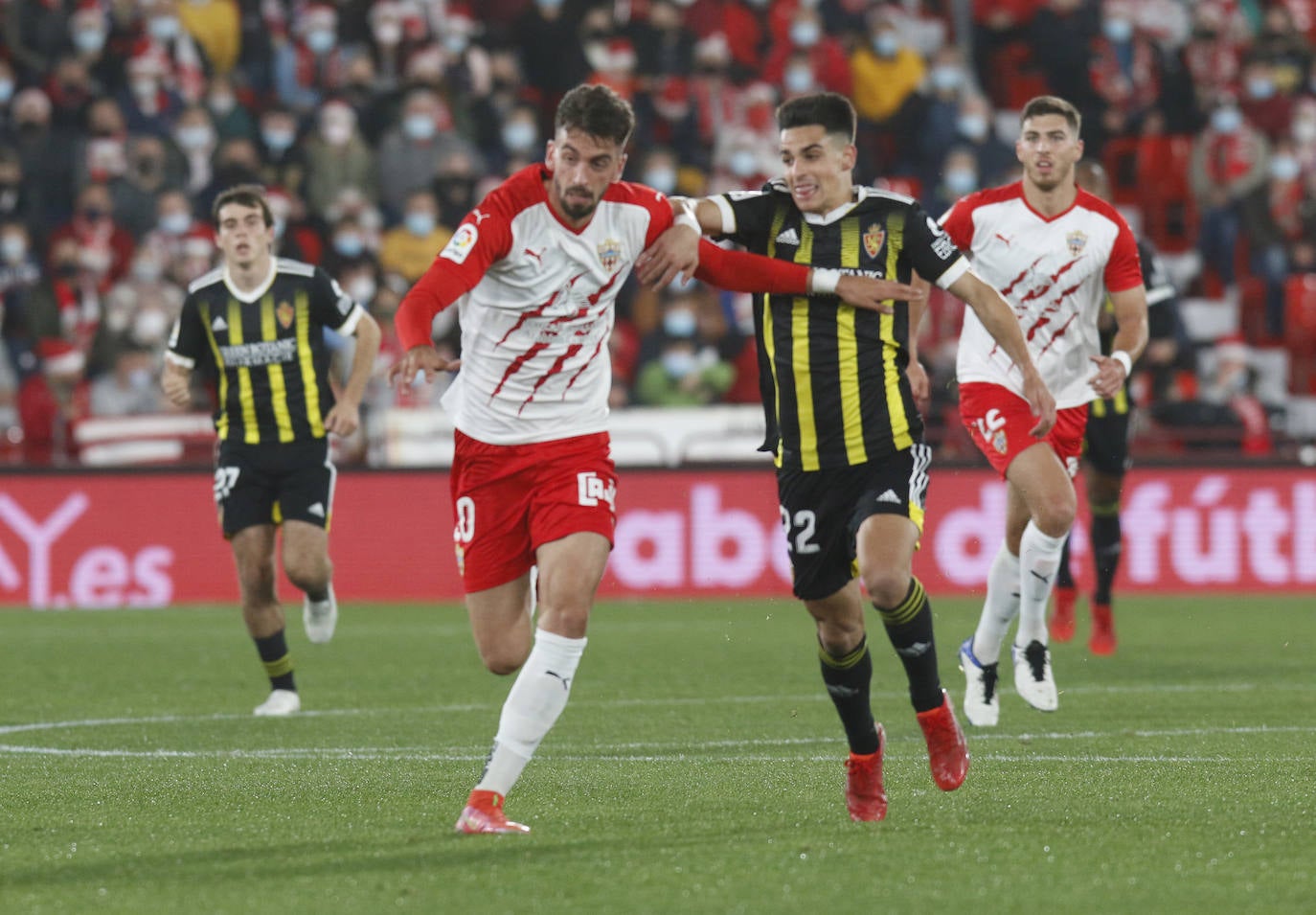 Las mejores imágenes del Almería-Zaragoza