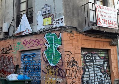 Imagen secundaria 1 - Vecinos del Albaicín y estudiantes americanos se unen contra los grafitis del barrio