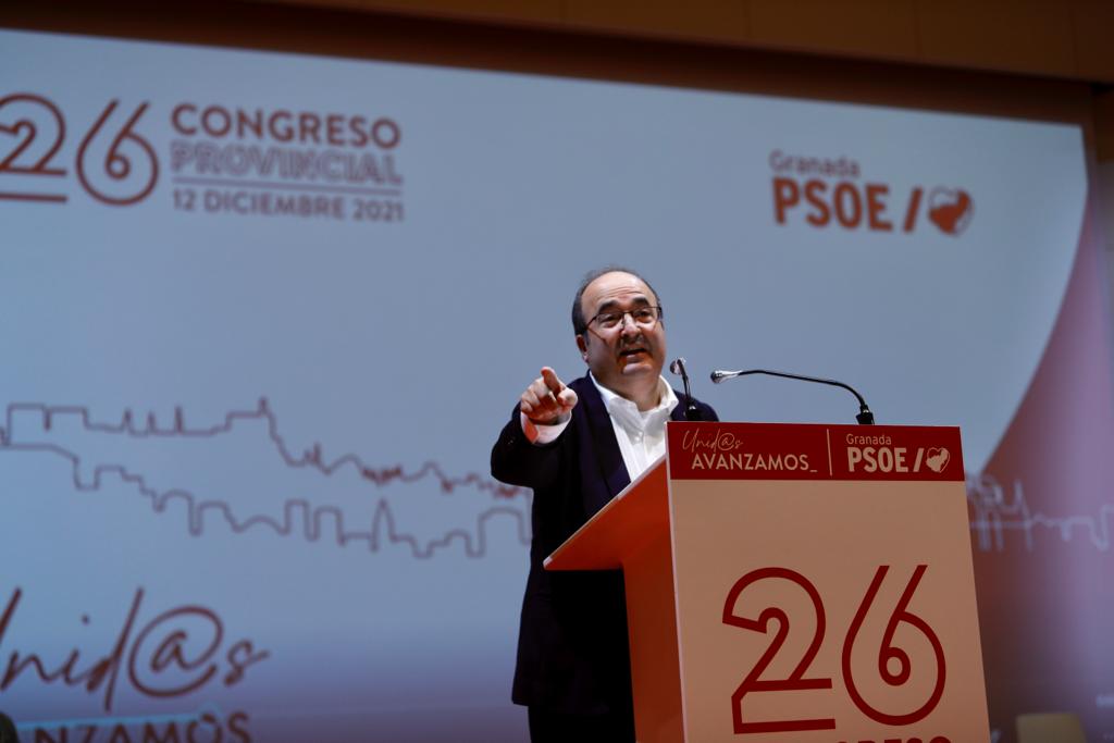 Miquel Iceta ha defendido que «para la derecha, un acierto del Gobierno es una mala noticia»