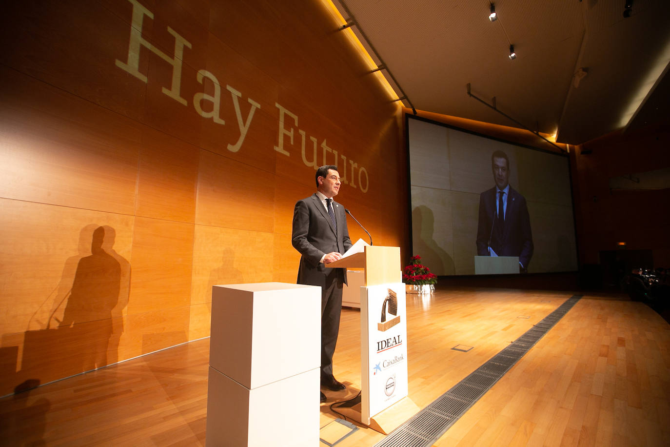 Homenajeados, autoridades e invitados en la gala de entrega de los Premios Ideales 2021.