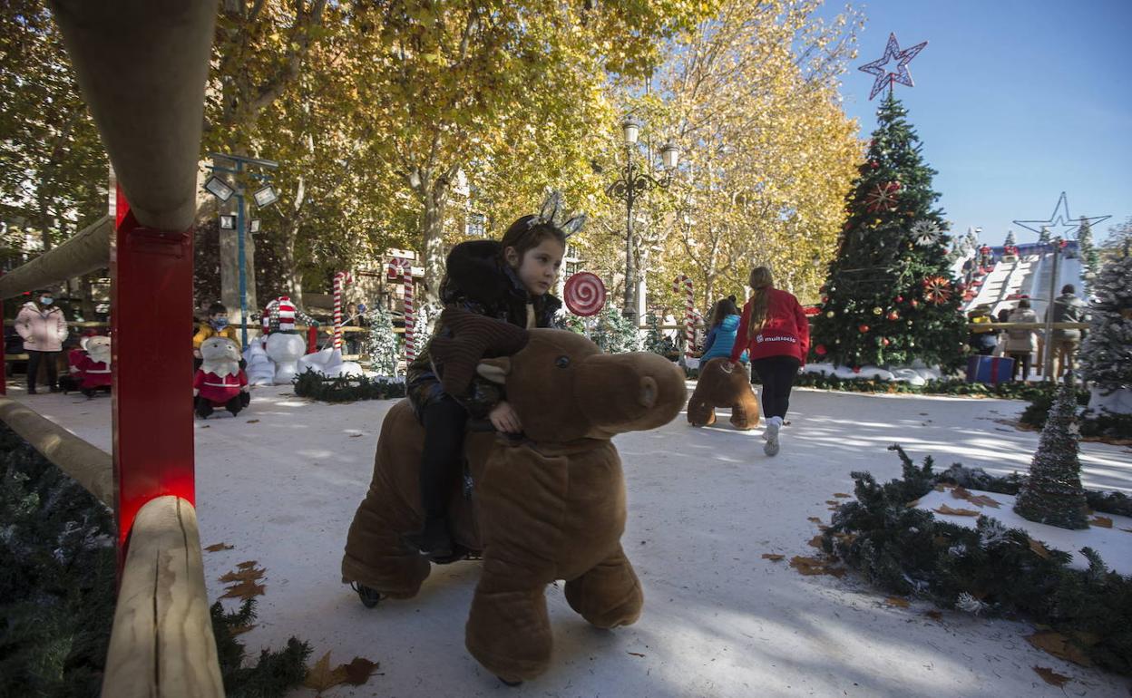 'Poblado Navideño' de Granada.