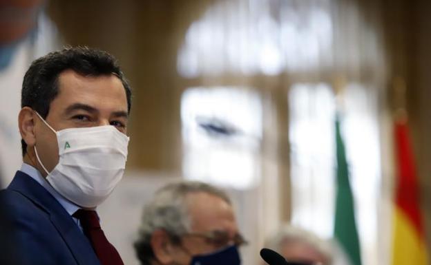 Moreno avisa de nuevas restricciones en Andalucía si aumentan las hospitalizaciones