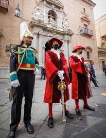 Imagen secundaria 2 - Actos en el exterior de la basílica. 