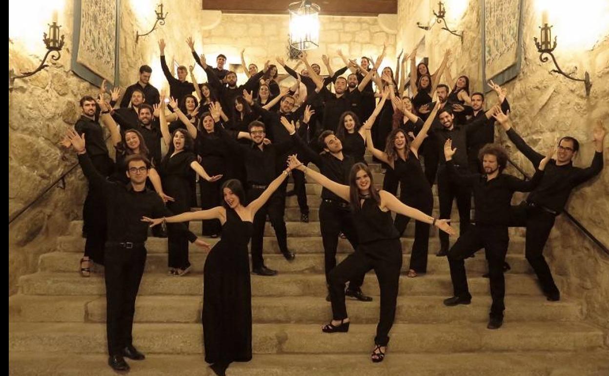 Integrantes del Joven Coro de Andalucía. 