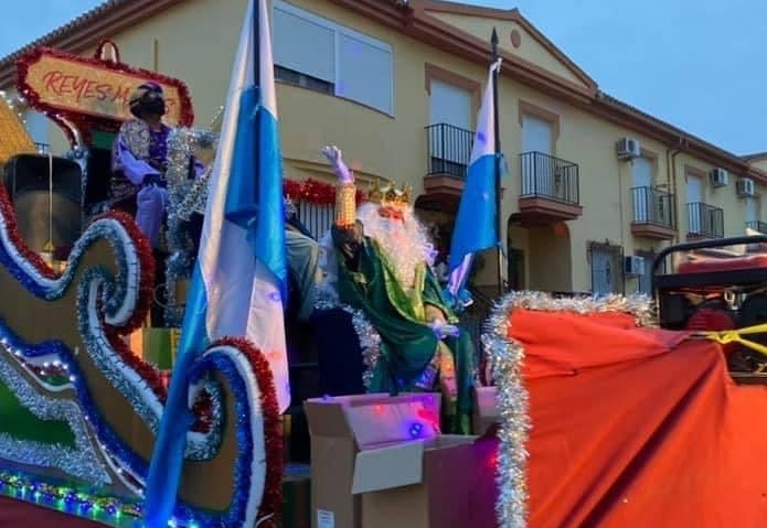 La cabalgata de Vegas del Genil el año pasado.