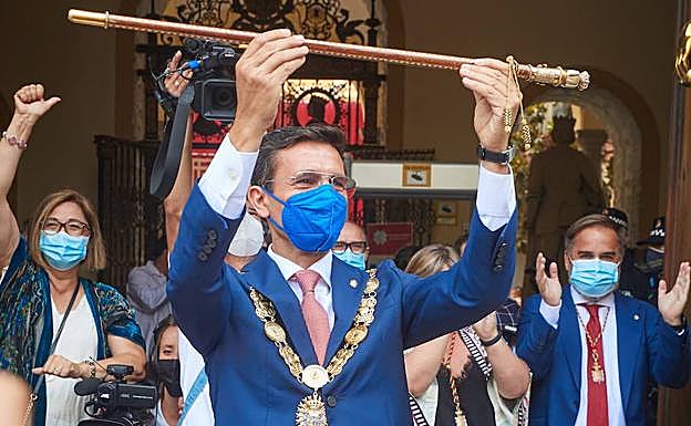 El día de la investidura.