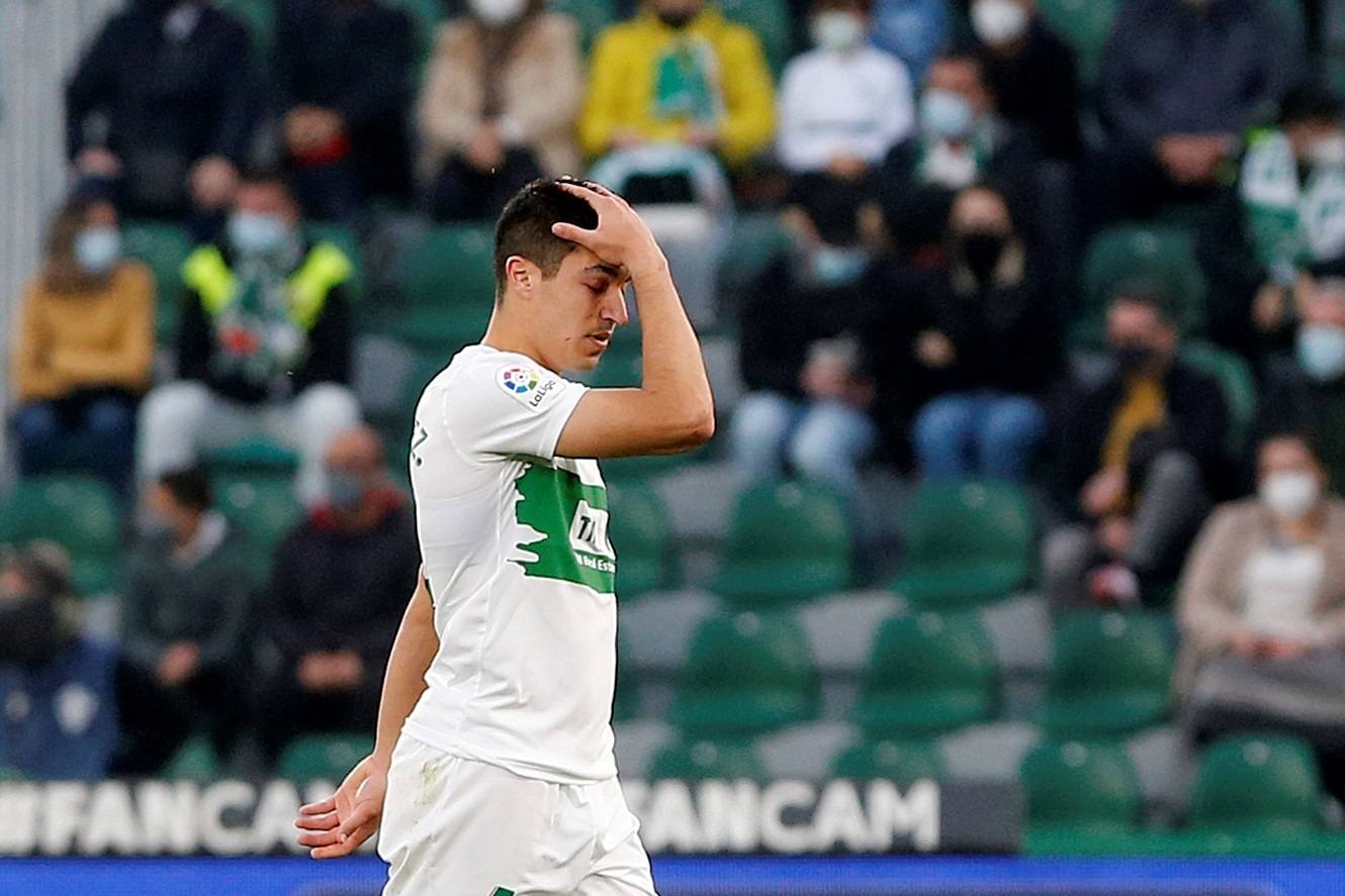Las imágenes del partido entyre Elche y Granada