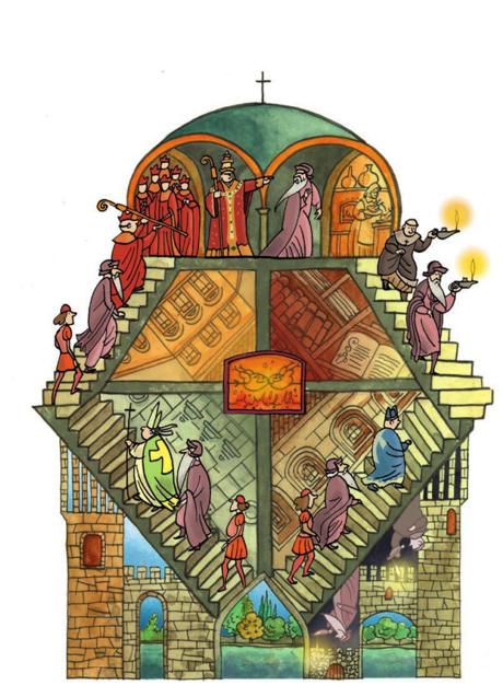 Imagen - Ilustración para 'El desquite del mago''.