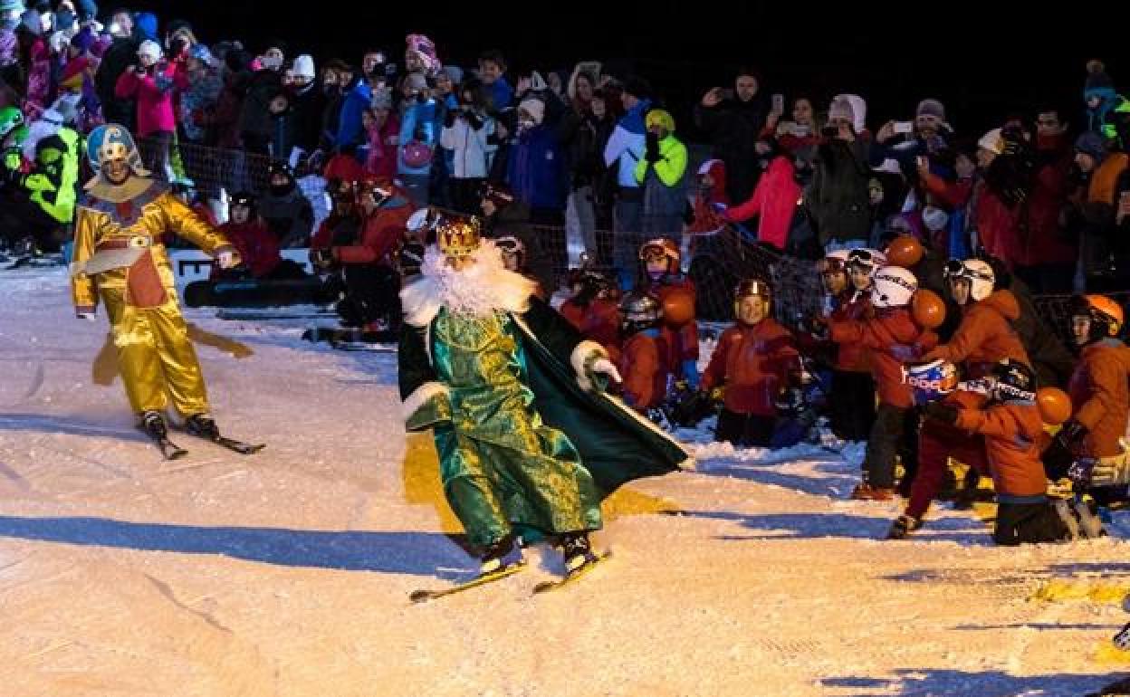 Los Reyes Magos en Sierra Nevada