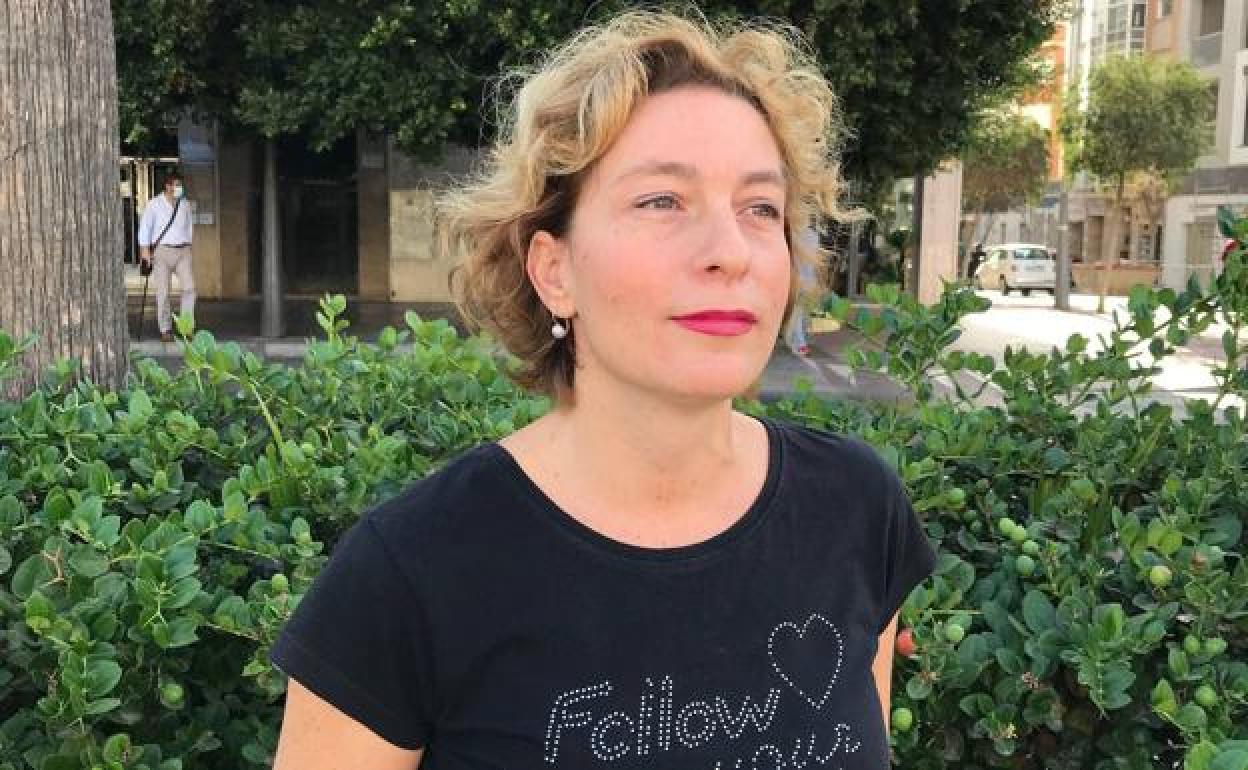 Isabel Haro, presidenta de Facua Almería. 