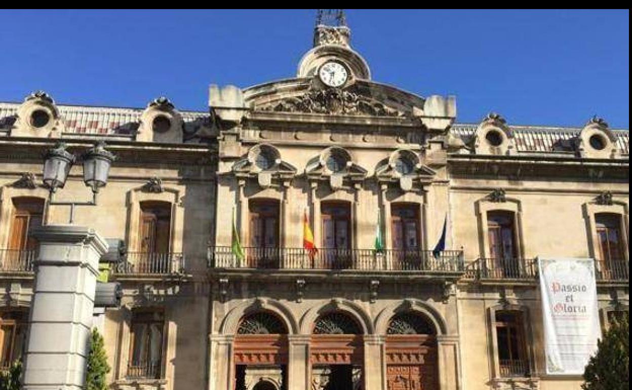 Imagen de la fachada del Palacio Provincial de Jaén. 