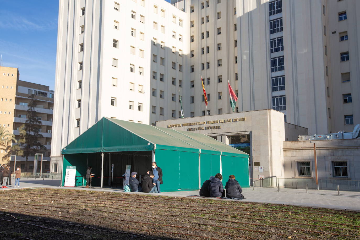 La presión hospitalaria sube en Granada tras la Navidad con 234 pacientes ingresados